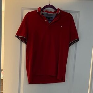 Tommy Hilfiger Men's Polo in Vibrant Red